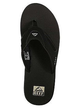 Reef Fanning Flip Flops Black/Silver