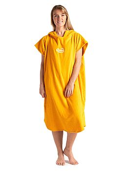 Robie Robes Original Towel Changing Poncho Saffron