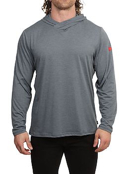 Florence Marine X Airtex Hooded Top Storm