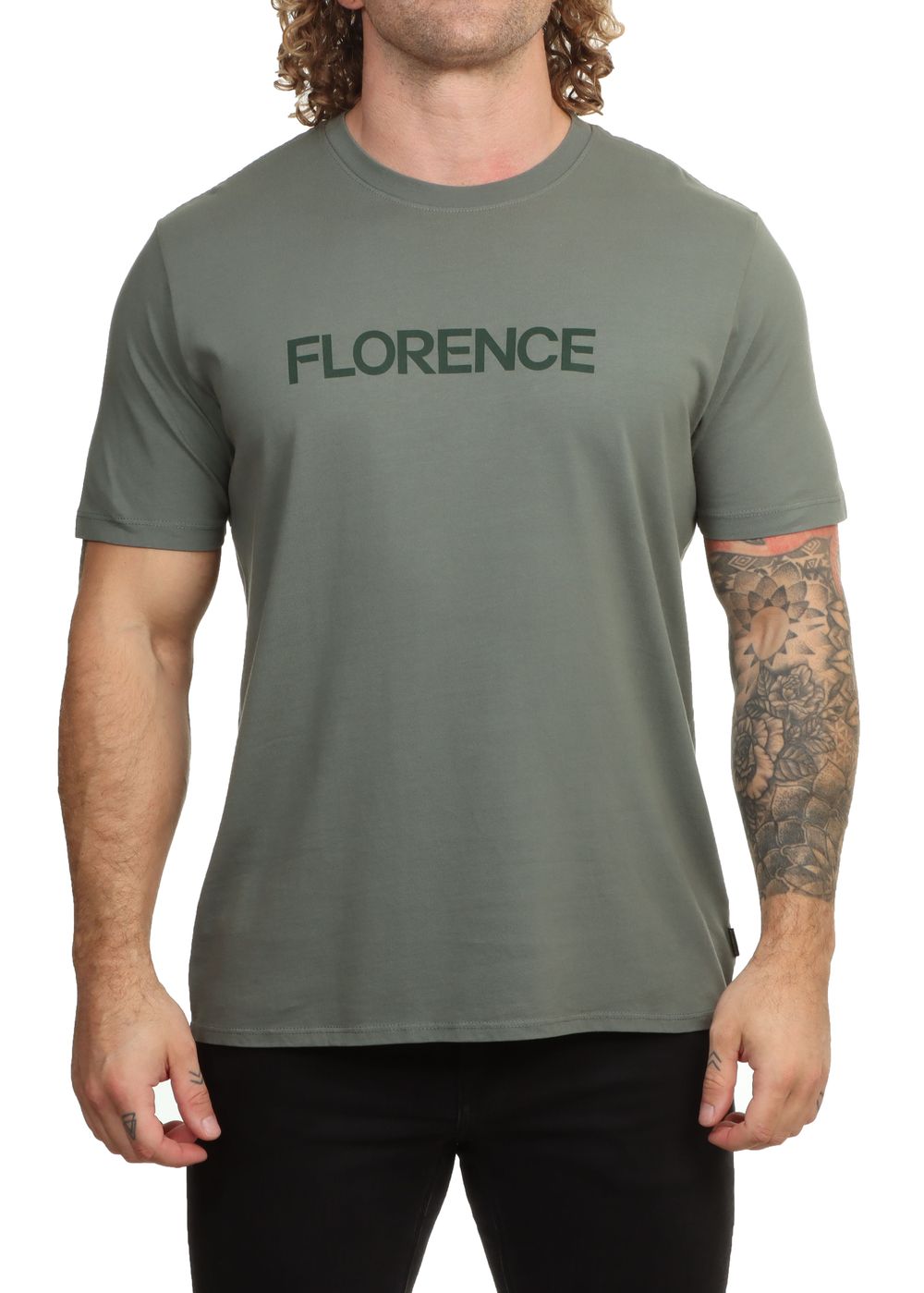 Florence Marine X Florence Tee Dark Sage