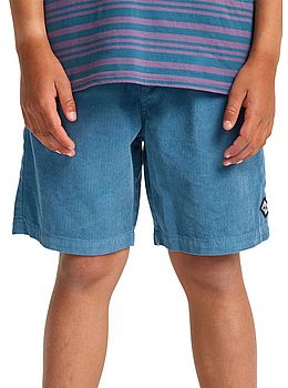 Billabong Boys Larry Cord Shorts Real Teal