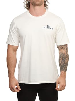 Florence Marine X Crew Tee Off White