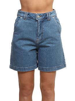 Roxy Island Hopper High Denim Shorts Surf Wash