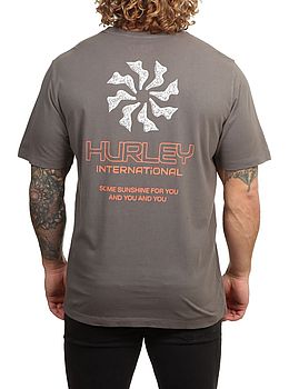 Hurley Whirlpool Tee Ion Grey