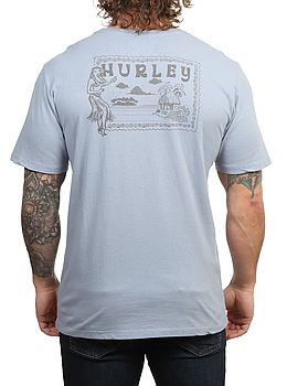 Hurley Hula Tee Worker Blue