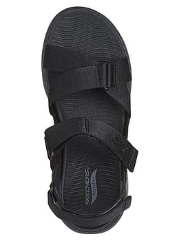 Skechers Go Walk Arch Fit Sandal Attract Black