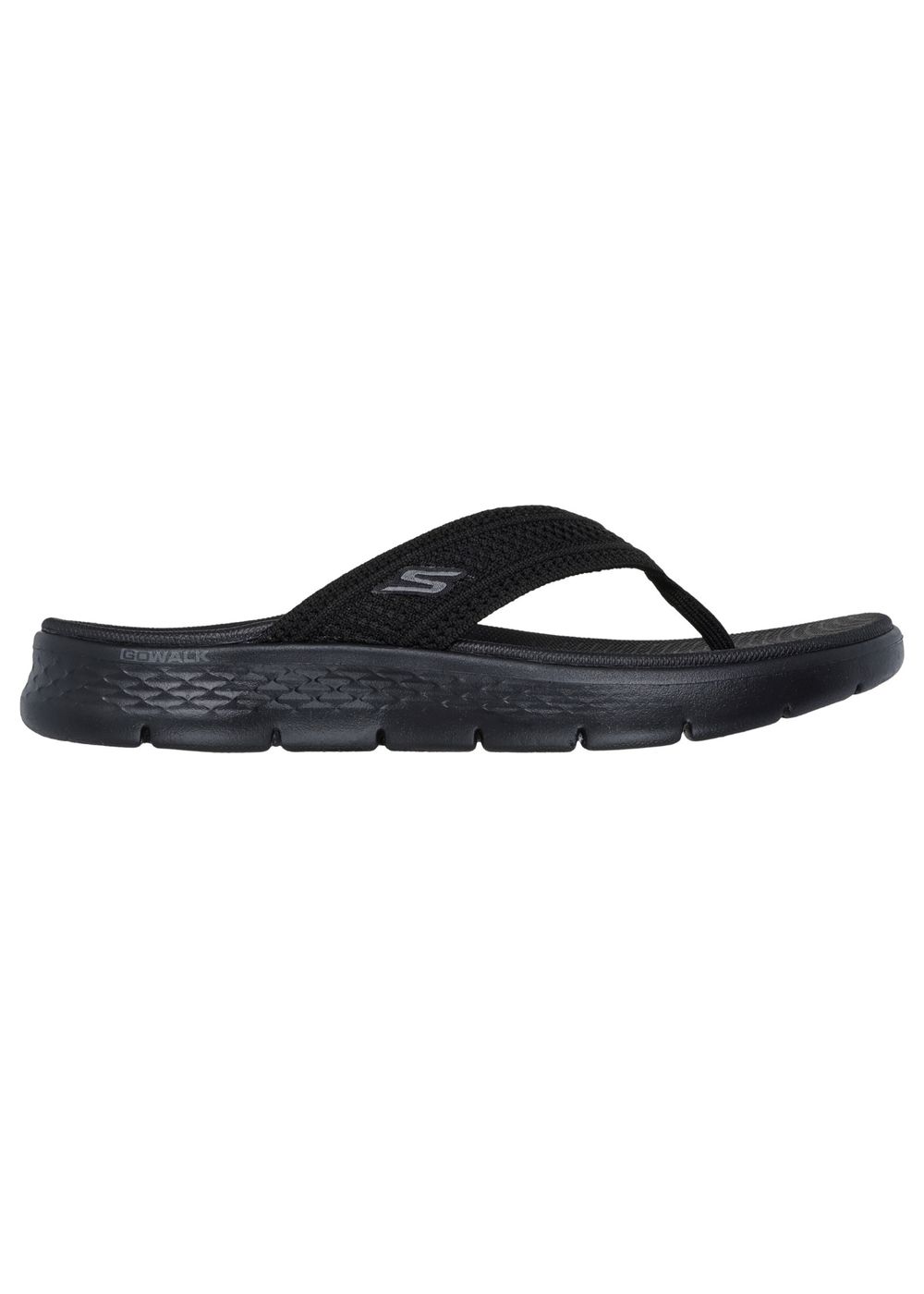 Skechers Go Walk Flex Holly Flip Flops Black