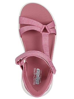 Skechers Go Walk Flex Illuminate Sandals Mauve