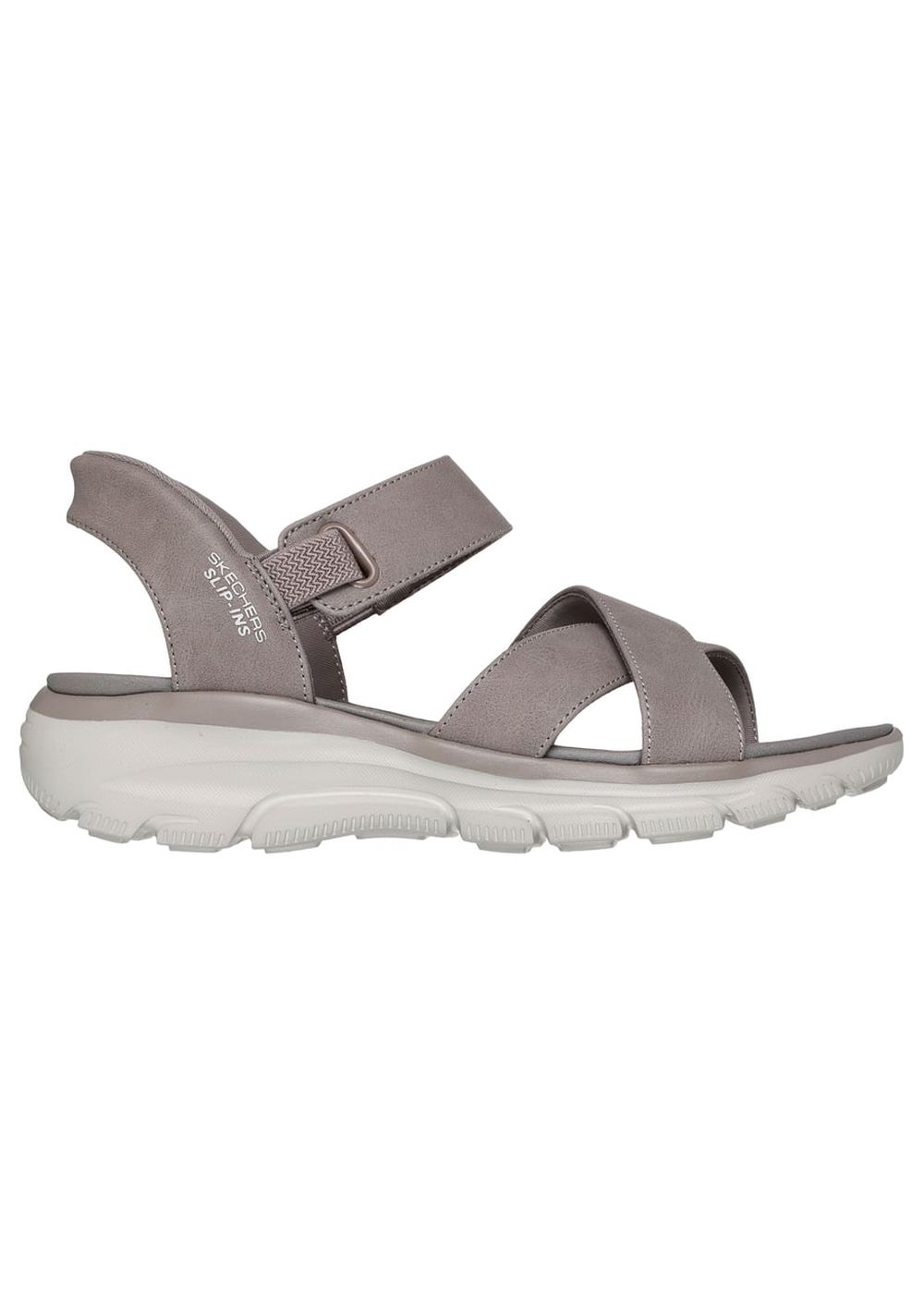 Skechers Easy Going Somewhere Sunny Sandals Taupe