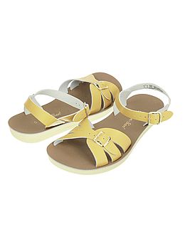 Salt-Water Boardwalk Sandals Butter Yellow