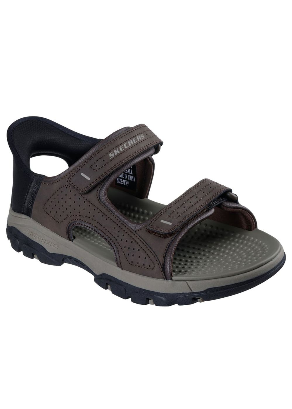 Skechers Tresmen Reece Sandals Chocolate