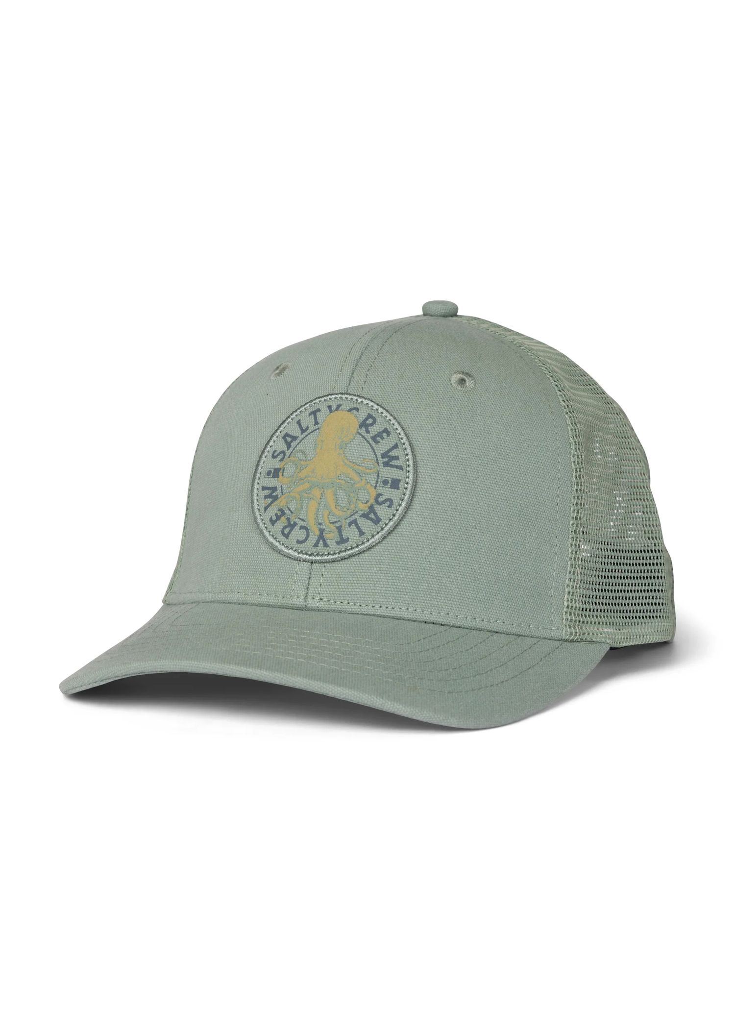 Salty Crew Tentacles Retro Trucker Cap Mineral Tea