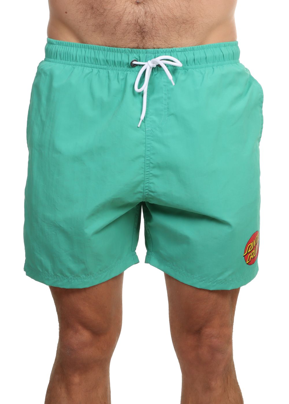 Santa Cruz Classic Dot Volley Shorts Pool Blue