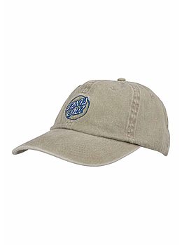 Santa Cruz Partial Dot Cap Faded Khaki
