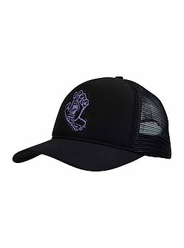 Santa Cruz Stamped Screaming Hand Cap Black