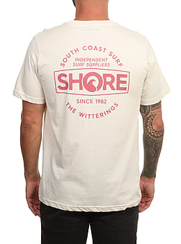 Shore Stamp Tee Coconut