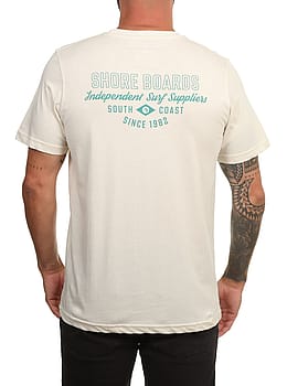 Shore Solent Sessions Tee Coconut