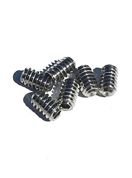 Shore FCS Replacement Fin Grub Screws 6 Pack