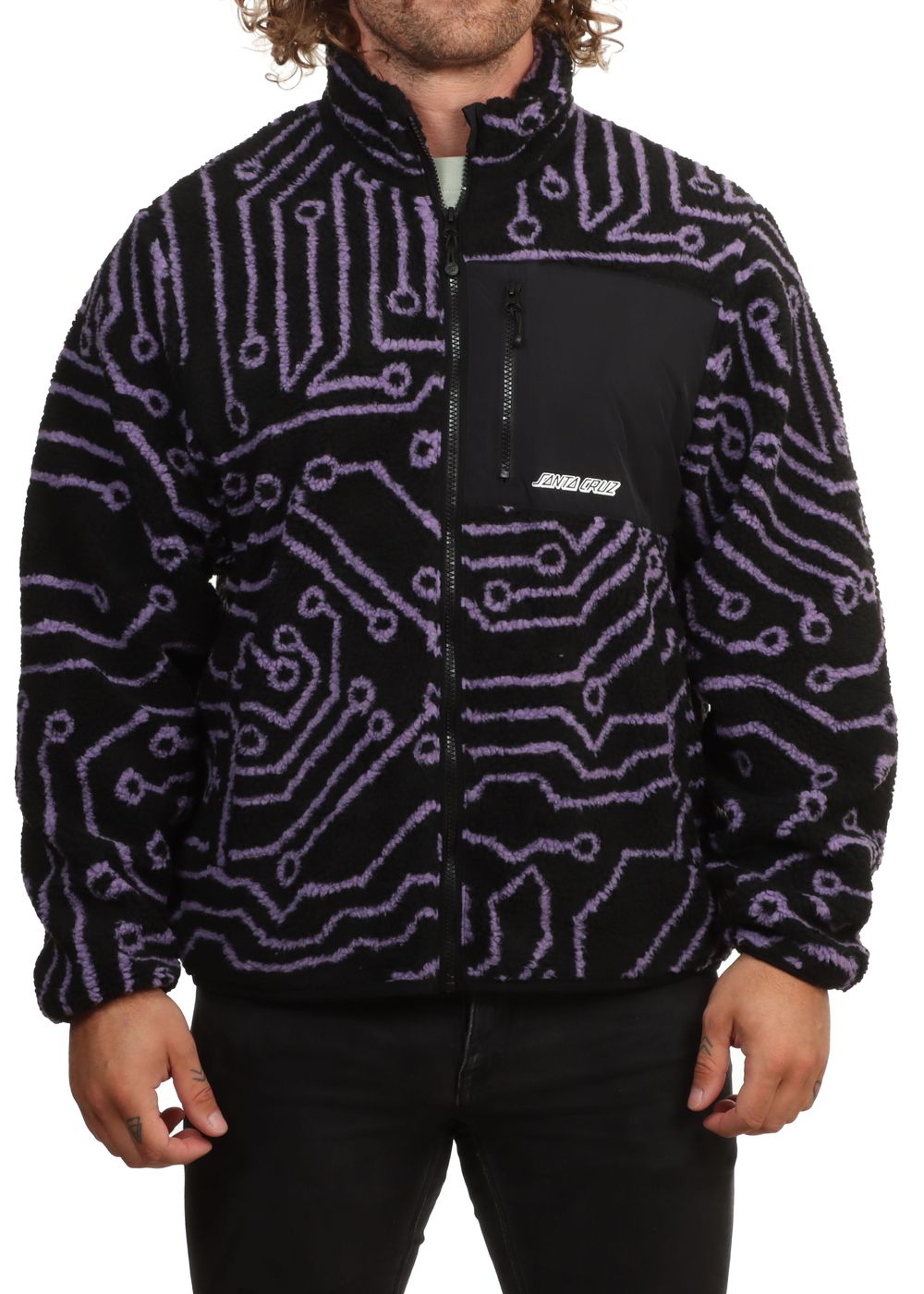 Santa Cruz Freestyle Fleece Jacket Circuit