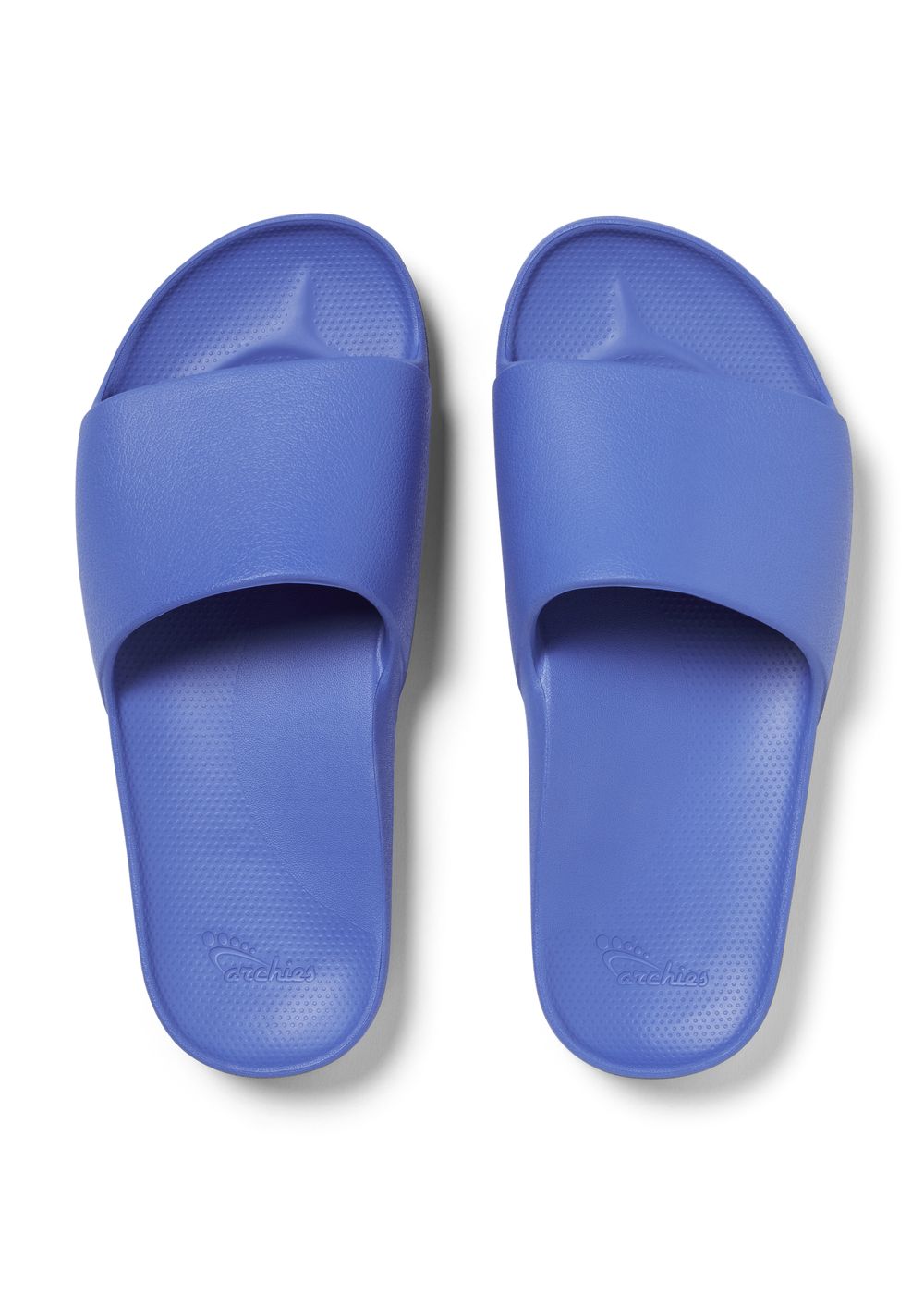 Archies Arch Support Slide Sandals Royal Blue