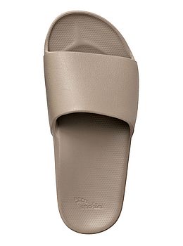 Archies Arch Support Slide Sandals Taupe