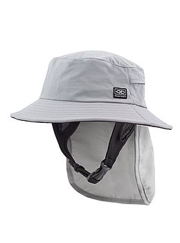 Ocean & Earth Indo Surf Hat Stiff Peak Grey
