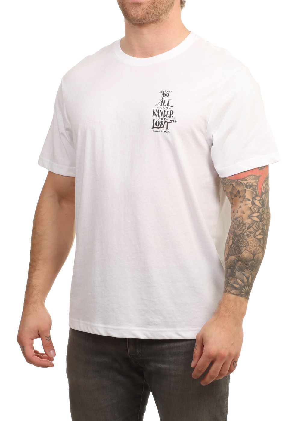 Saltrock Lost Ships Tee White