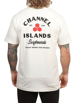 Channel Islands Breeze Tee White