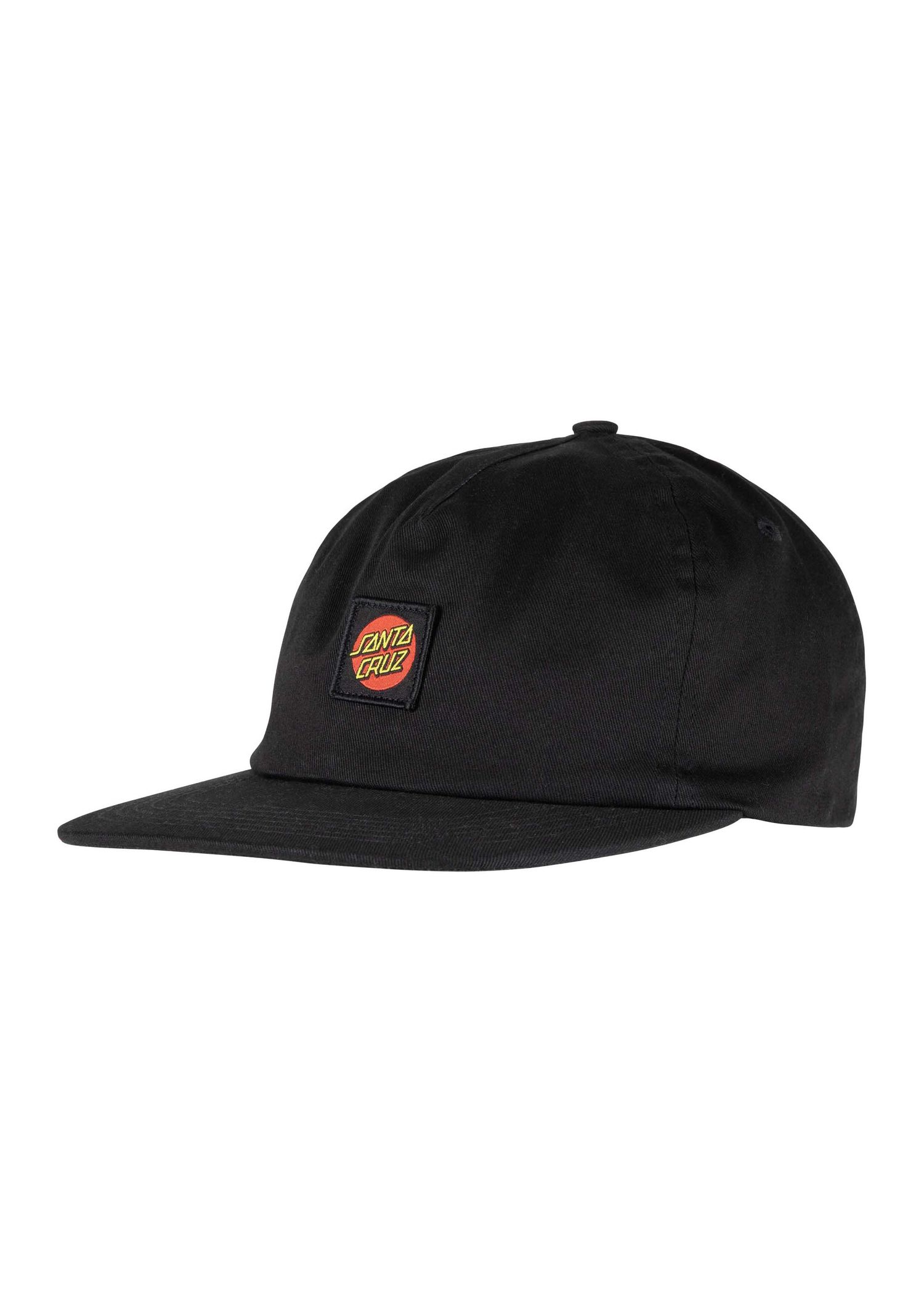 Santa Cruz Cruz Label Snapback Cap Black