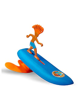 Surfer Dude Surfing Wave Boomerang Toy Harry