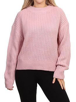 Roxy Coming Home Sweater Bleached Mauve