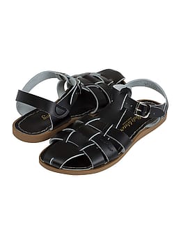 Salt-Water Shark Sandals Black