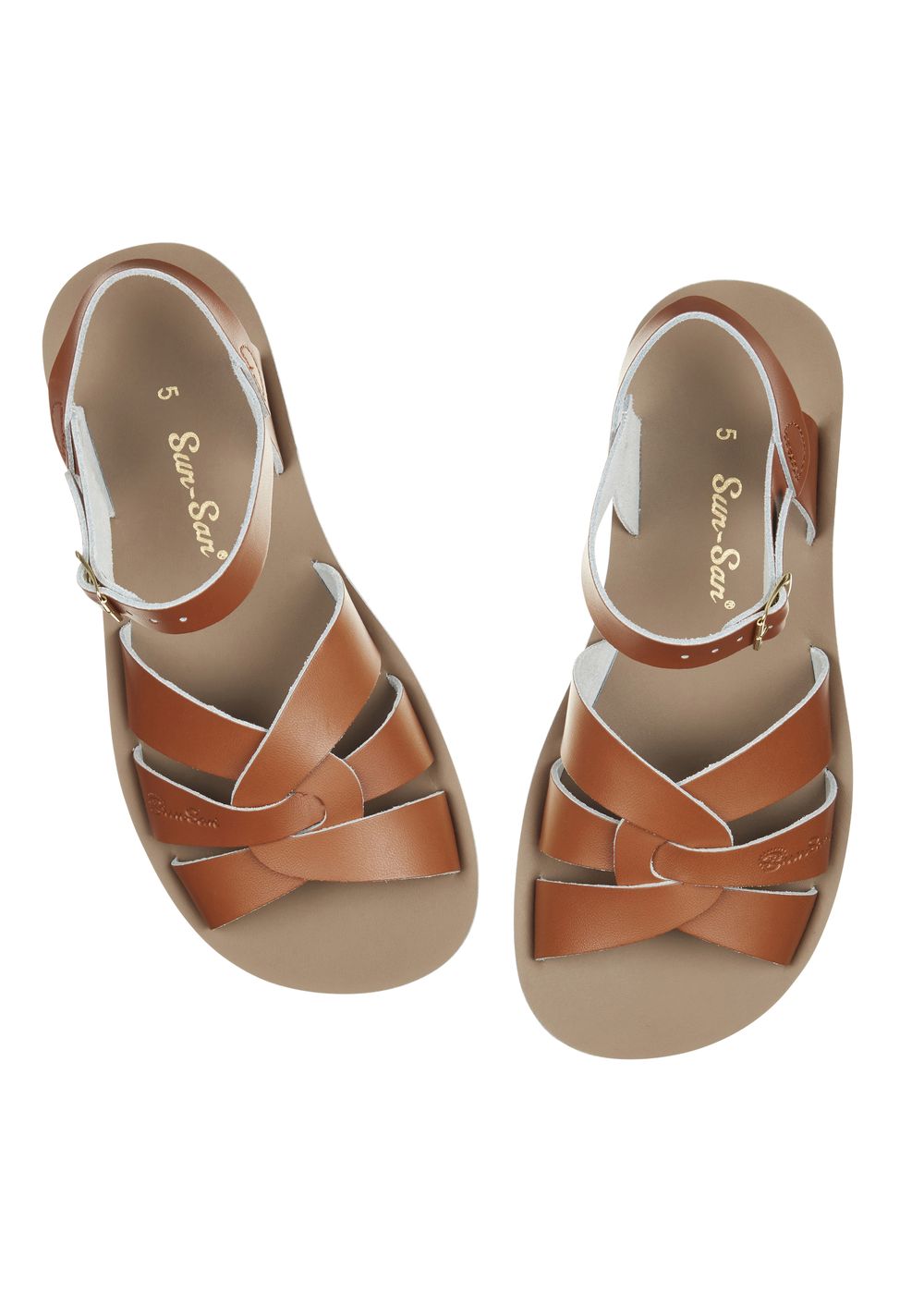 Salt-Water Swimmer Sandals Tan