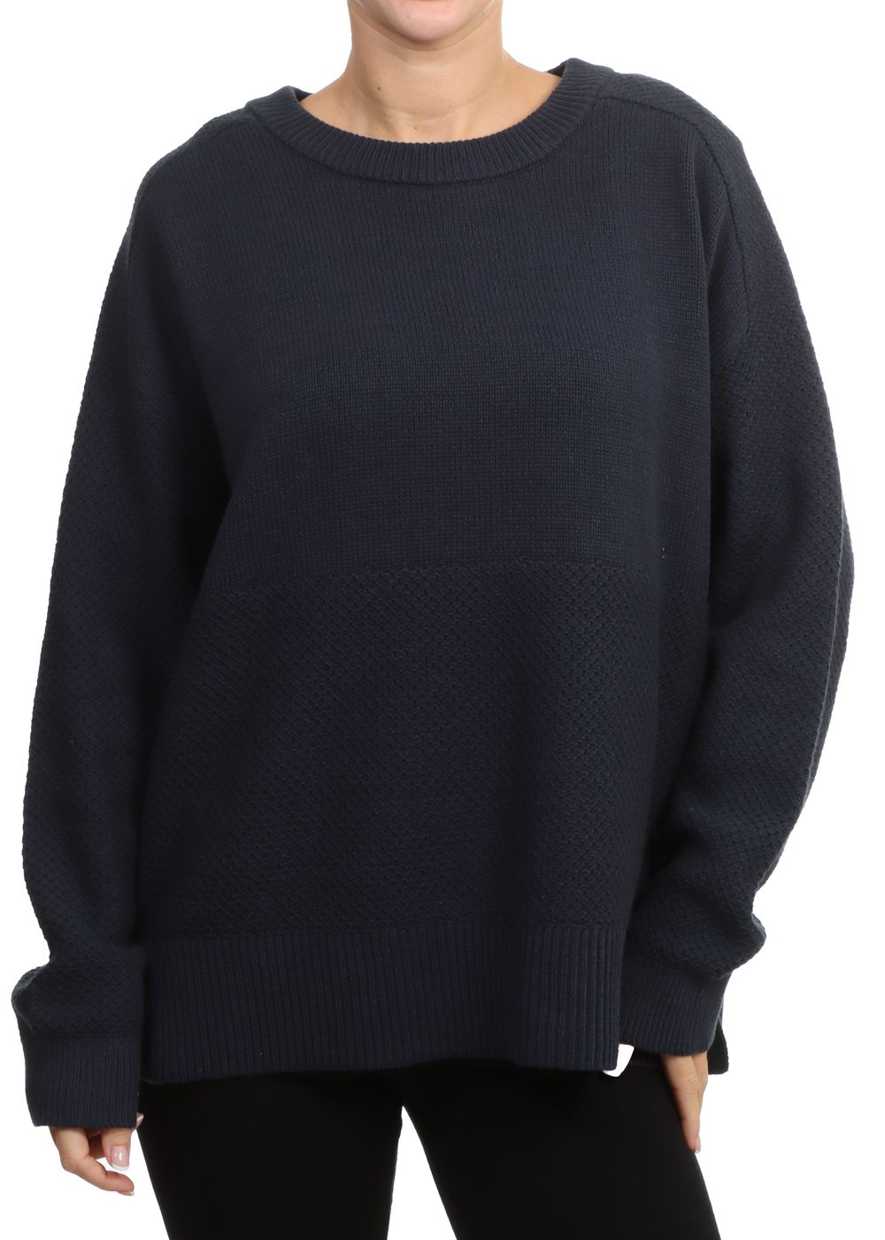 Passenger Cove Organic Knit Sweater Rich Navy