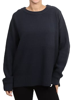 Passenger Cove Organic Knit Sweater Rich Navy