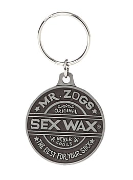 Sexwax Logo Metal Keyring