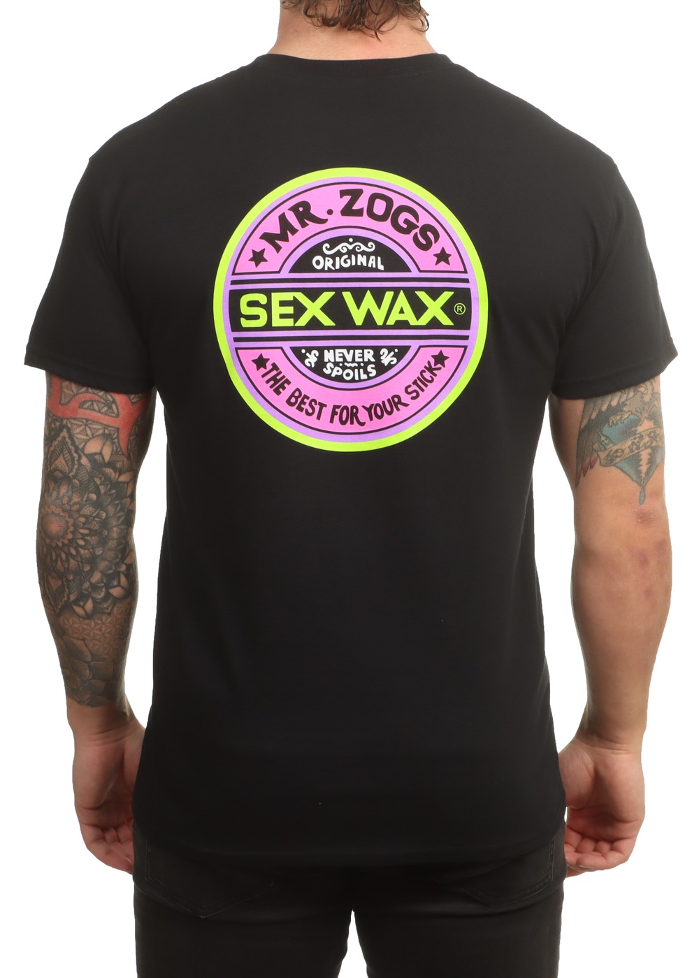 Sexwax Fluoro Tee Black