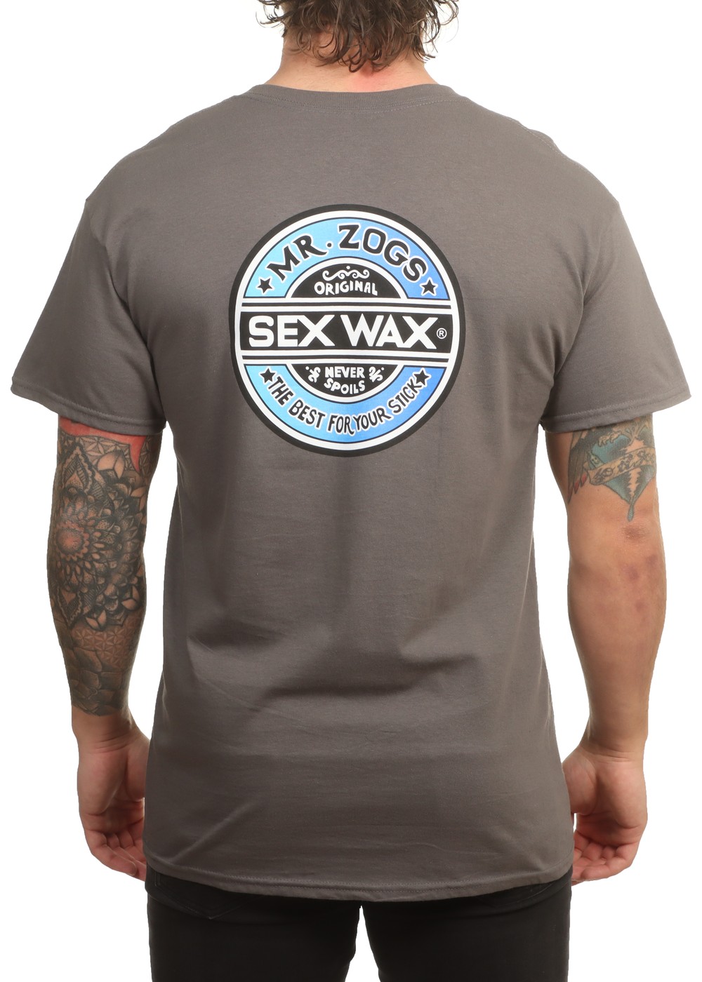 Sexwax The Fade Tee Charcoal