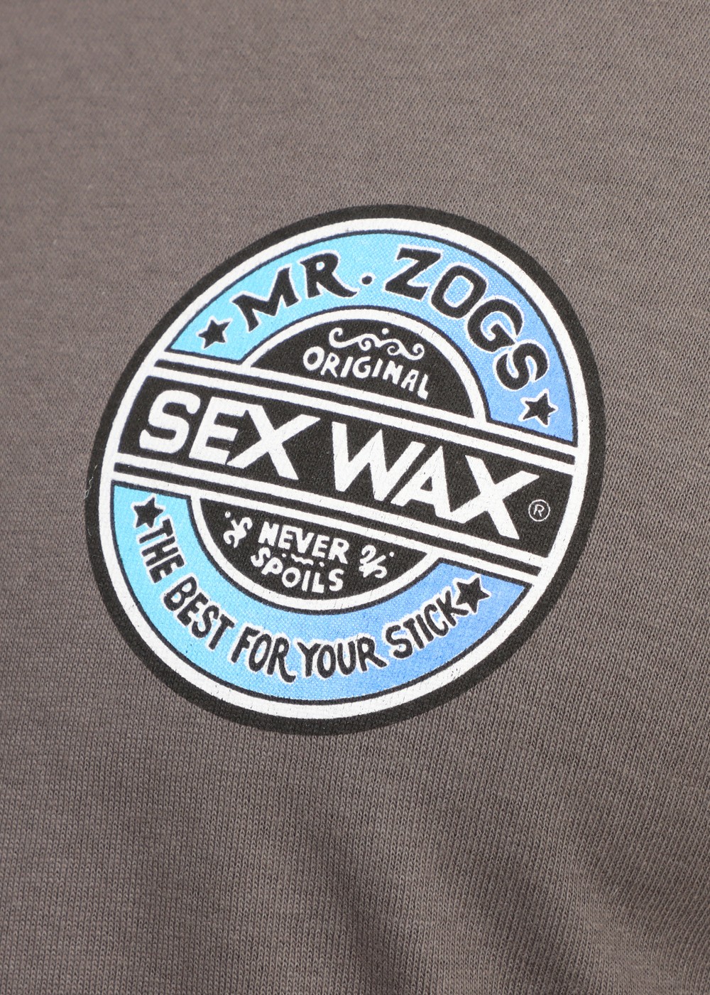 Sexwax The Fade Tee Charcoal