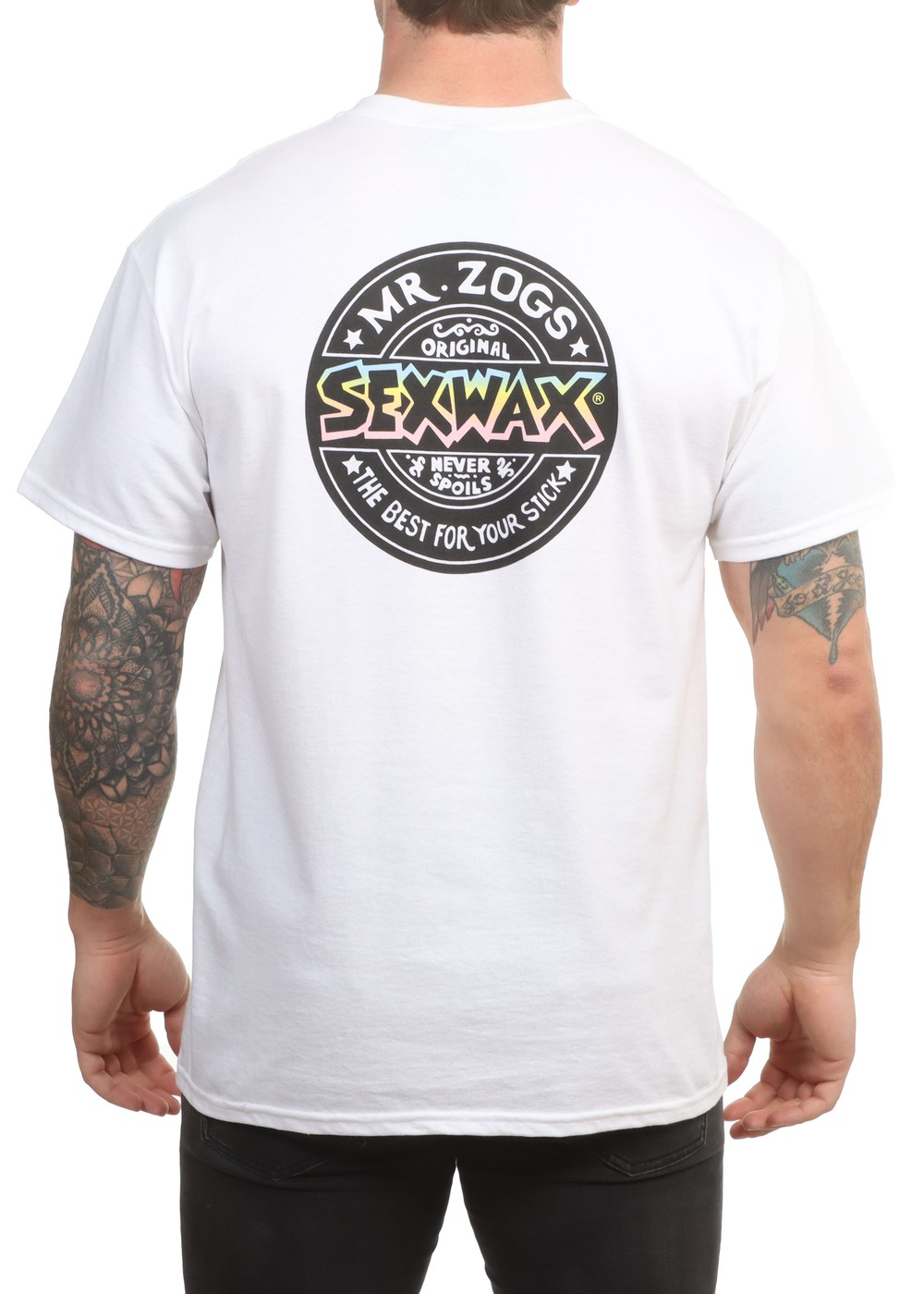 Sexwax Word Fade Tee Team
