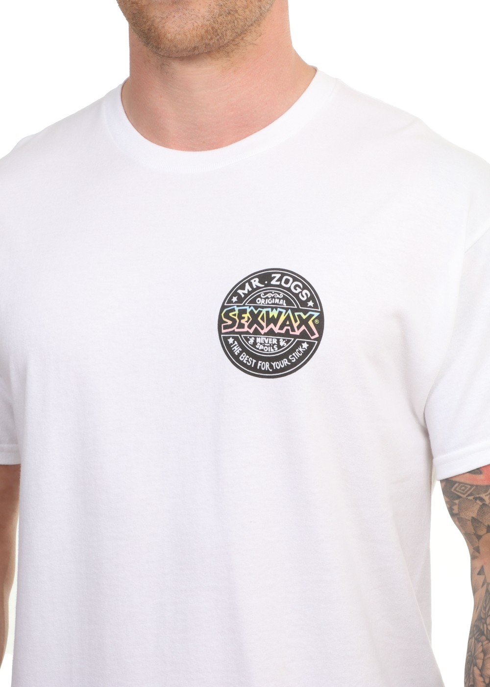 Sexwax Word Fade Tee Team