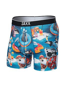 Saxx Volt Breathable Mesh Boxers Arctic Blast