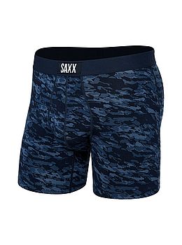 Saxx Ultra Super Soft Boxers Basin Camo Navy