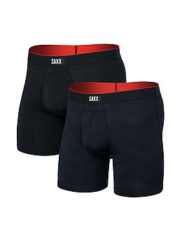 Saxx Multi Sport Mesh 2 Pack Boxers Full Tilt