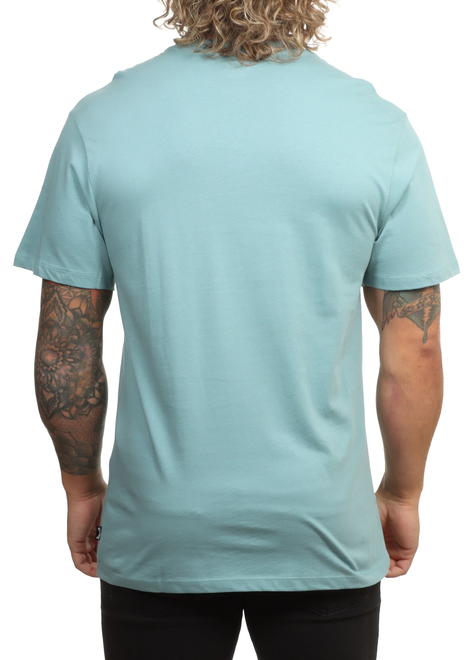 Billabong Arch Crew Tee Blue Haze