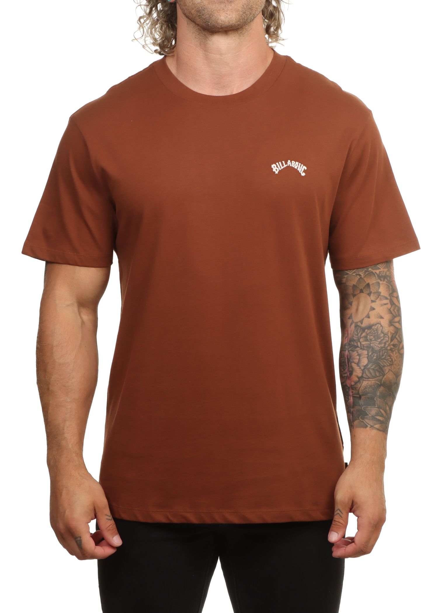 Billabong Arch Crew Tee Tortoise Shell