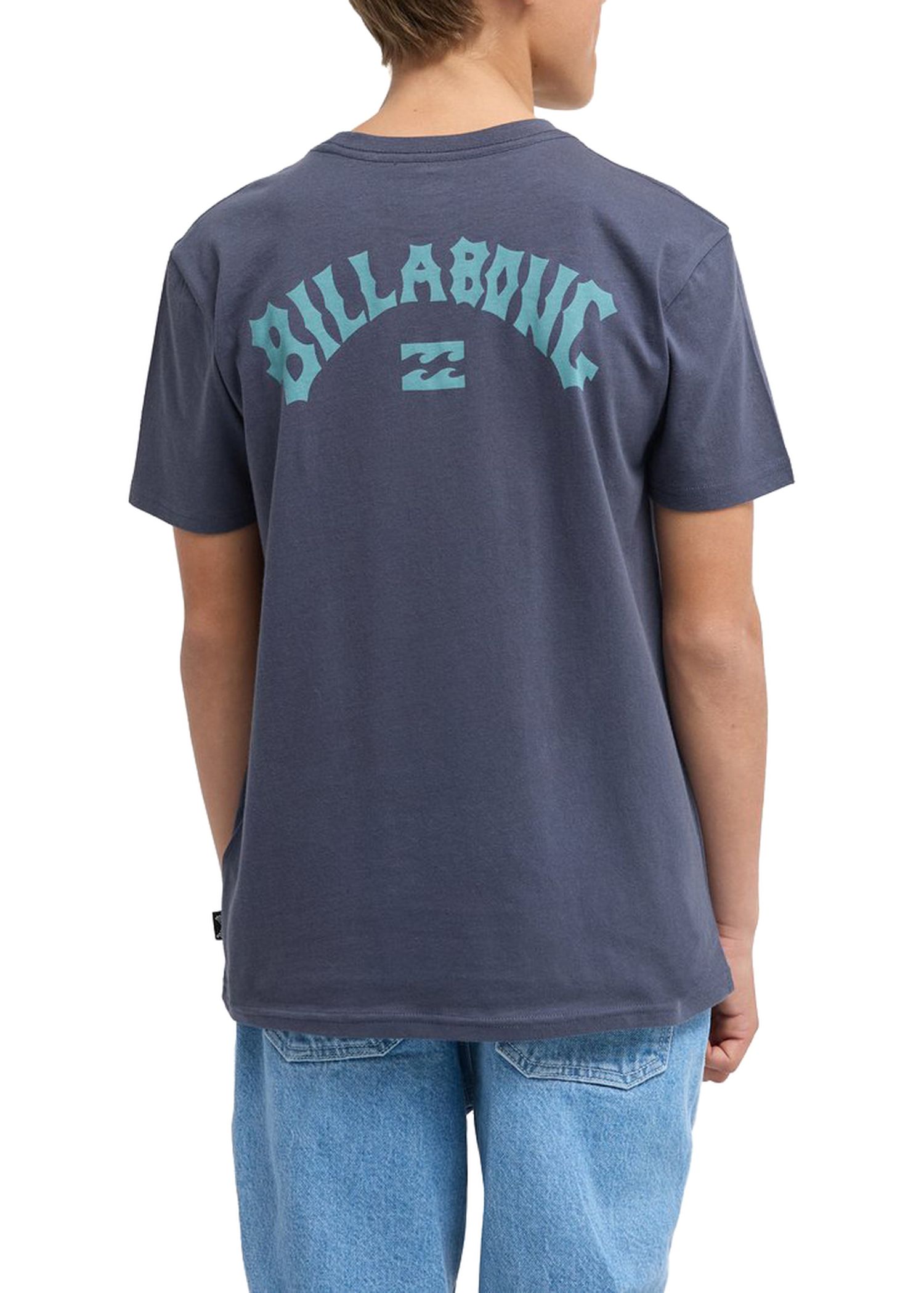 Billabong Boys Arch Wave Tee Ombre Blue