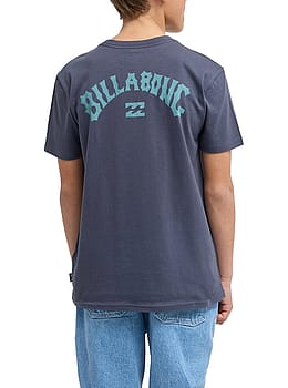 Billabong Boys Arch Wave Tee Ombre Blue