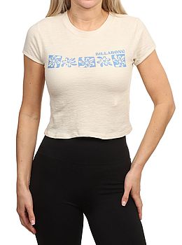Billabong Baby Tee White Cap