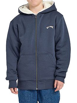 Billabong Boys Arch Sherpa Hoodie Ombre